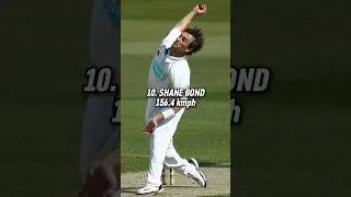 Top 10 Fastest bowlers in the World - Shoaib Akhtar, Brett Lee #shoaibakhtar
