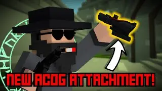 They ADDED a NEW ATTACHMENT in Krunker.io! The ACOG Scope is HERE! (ACOG Scope Nuke Gameplay)