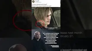 Yes... They Actually Did This to Leon #residentevil #residentevilrequiem