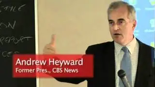 Andrew Heyward: &ldquo;My Life As&hellip;&rdquo; (Excerpt: News as &ldquo;Sculpture&rdquo;)