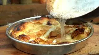 Delicious Camping Food in My Old Bushcraft Shelter - Range Stove - Open Fire - Asmr Cooking