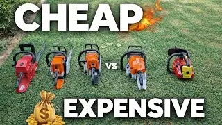 Заводится ли дорогая бензопила легче? Бензопилы Stihl против дешевых пил.