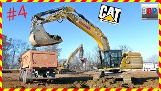 Caterpillar 352 & MAN Kipper, Erdbau, Holzgerlingen, 12.12.2022. #4