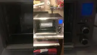 Sublimating a tumbler in toaster oven