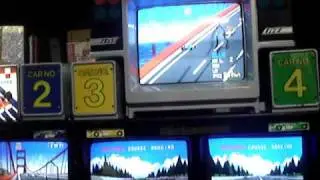 Virtua Racing 4-player with Live Monitor