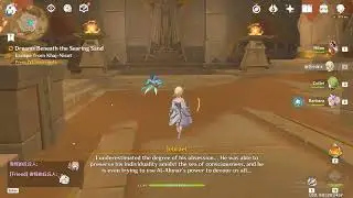 Genshin Flee from Khaj-Nisut bug, shadow show up too early