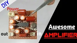 How To Make Amplifier Borad | Tea2025 ic amplifier borad | pm inventor