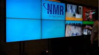 NMR Multi Touch LCD Wall - Bizbash NY 2011