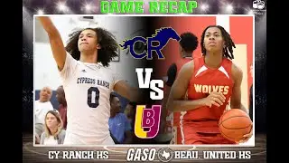 GASO Houston Fall Ball | Cy Ranch HS vs Beaumont United HS Game Recap