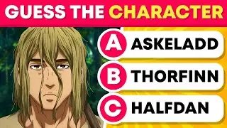 TRY TO GUESS THE VINLAND SAGA CHARACTER ⚔️🛡 ANIME QUIZ