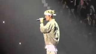 Justin Bieber Performing Life is Worth Living (Purpose Tour)