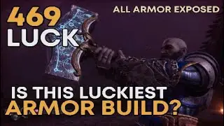 God of war Ragnar&ouml;k highest Luck ARMOR BUILD- Want to know the best GOW Ragnar&ouml;k Build?