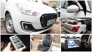 Swift 2019 Converted Base to Top | AutoFold Mirror | Power Window | Custom Grill | DRL | Android |