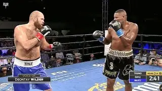 Luis Ortiz stops  Daniel Martz in round 2