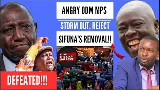 BREAKING NEWS! EDWIN SIFUNA KICKED OUT OF ODM BY ANGRY RUTO IN SHAMEFUL DRAMA—IT'S OVER!—WAH!😭