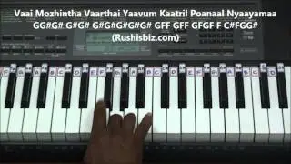Sundari Kannaal Oru Saethi - Piano Tutorials -Thalapathi | 600 NOTES - 7013658813 - WHATSAPPUS