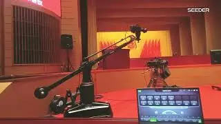 SEEDER Robotic Crane for Government Conference Shooting