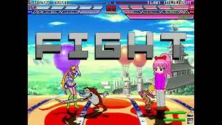 MUGEN Fight - Sailor Moon vs. Team Nicktoon and Cherry