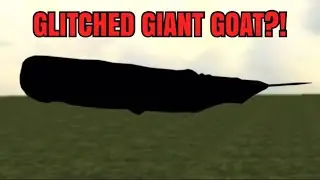 I Took the Giant Goat to The End of Goat Simulator