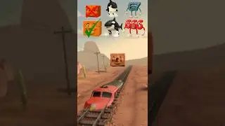 Italian Brainrot vs Train CHALLENGE part 14 #gmod #sfm