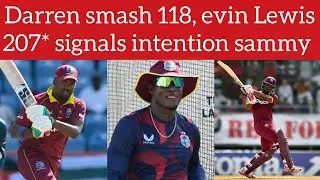 Darren bravo, evin lewis send warning to Darren sammy, west indies we want to play test cricket