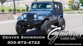1983 Jeep CJ7 - Denver Showroom #573 Gateway Classic Cars