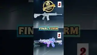 M4 GLACIER❄️vs🥶MUMMY GLACIER || #m416glacier #vs #sealedneither #bgmi #pubg #skincompare #shorts