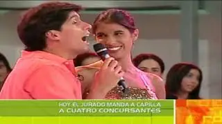 Rojo 2da Generacion - Maria Jose Campos y Francesca Cigna bailan con Rodrigo y Pablo (Rojo 2003)