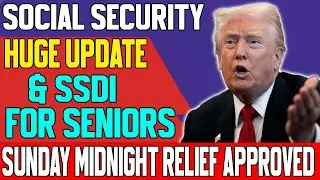 BREAKING! Sunday Midnight Social Security Relief Approved &ndash; Huge Update for Seniors & SSDI