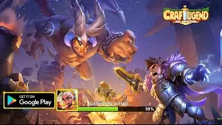 Craft Legend Epic Adventure Gameplay/First Look/New Mobile Game