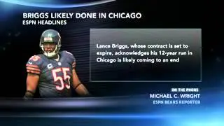 Briggs  Career With Bears Likely Ending