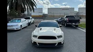 wrapping the mustang 