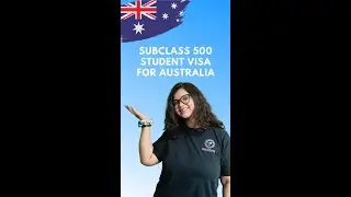 Subclass 500 Visa Australia Student Visa || #shorts #studyabroad #studyinaustralia