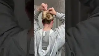 30 days of heatless hairstyles day 12: quick + easy french twist #easyhairstyle #frenchtwist #hair