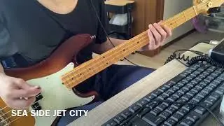 SEA SIDE JET CITY/BLANKEY JET CITY【Bass cover】