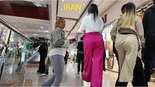 Modern Iran: Girls&rsquo; Fashion, No Hijab & Crowded Mall Vibes 2025-ASMR