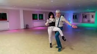 Kizomba-Mastertools. Sitztechnik in der Königsposition. Erika & Pedro