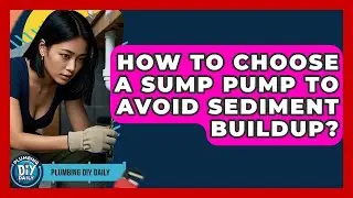 How To Choose A Sump Pump To Avoid Sediment Buildup? - Plumbing DIY Daily
