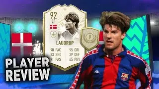 IS HE WORTH IT?! 92 PRIME MOMENTS LAUDRUP REVIEW! FIFA 20