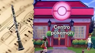 Partitura Centro pokemon Clarinete Soprano