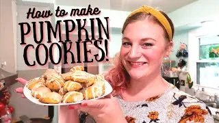 PUMPKIN COOKIE RECIPE! EASY FALL / AUTUMN DESSERT 2020