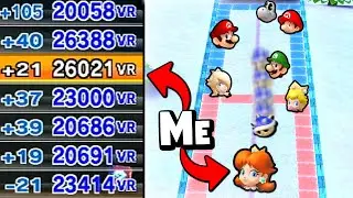 I'm Never Reaching 30,000 VR in Mario Kart Wii...