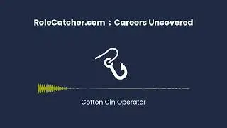 Cotton Gin Operator : Careers Uncovered