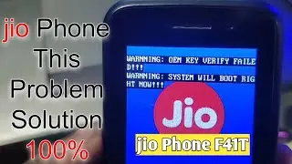 Jio Phone F41T || OEM KEY VERIFY FAILED Problem Solution || Flash File Download