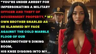 My Brother Arrested Me At Family Dinner—Then His Captain Saluted Me_ 'General, We're Here'