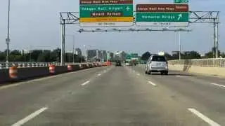 Southwest Freeway (Interstate 395 Exits 6 to 1) southbound