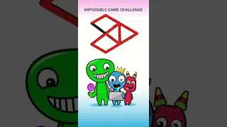 impossible Game challenge 24 #gartenofbanban #quiz #animation