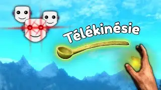 Skyrim avec JUSTE Télékinésie, mais le chat m'attaque mentalement