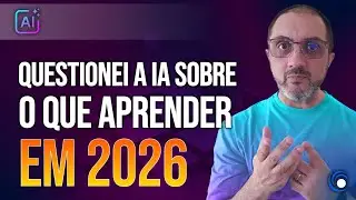 Perguntei à IA sobre o que APRENDER em 2026