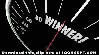 Winner Speedometer Video Clip Download Top Prize Competition Game Award